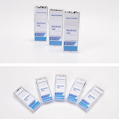 NEWSTAR Potassium Iodide Starch Test Paper 100 Strips/Box For Detection Of Oxidizing Agents Laboratory Chemical Test Strips