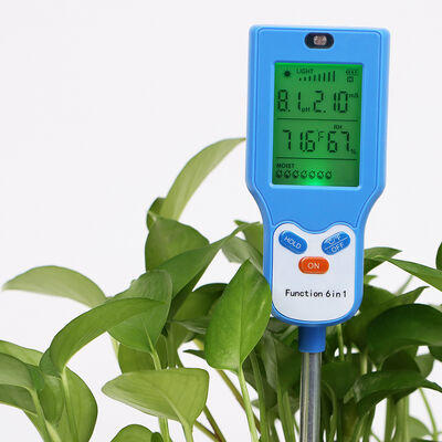 6 In 1 Soil Tester Multi Function Soil Detector For Plant Growth Monitoring