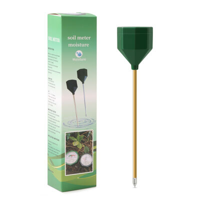 YIERYI Battery-Free Analog Soil Moisture Meter with Metal Probe Precision 0-10 Scale Hygrometer for Garden Potted Plants Farming