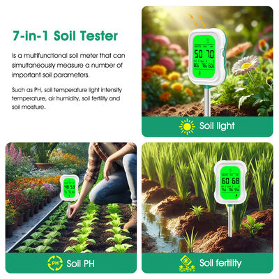Precision 7 In 1 Soil Tester For Optimal Plant Health For Gardeners Indoor Outdoor Plant Care