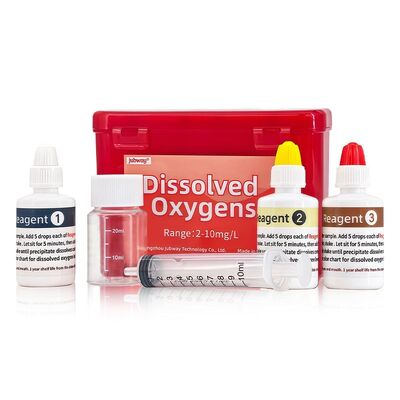 YIERYI Dissolved Oxygen Test Kit 2-10mg/L 120 Tests for Aquaculture Industrial Water Quality Monitoring