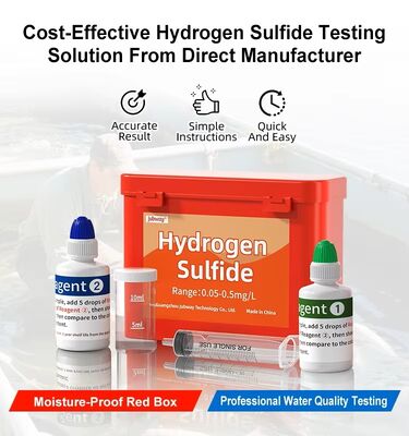 Hydrogen Sulfide  Test Kit, Water Quality Detection Reagent Kit