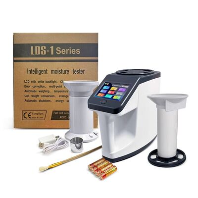 Smart Touch Screen Grain Moisture Tester, Tests 29 Kinds of Grains, Touch Control Grain Moisture Meter