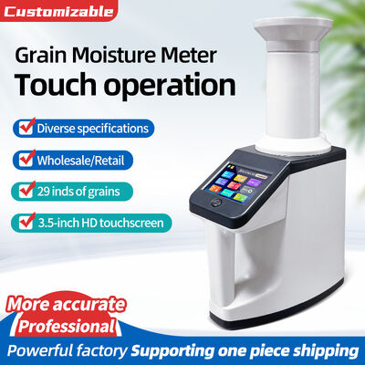 Smart Touch Screen Grain Moisture Tester, Tests 29 Kinds of Grains, Touch Control Grain Moisture Meter