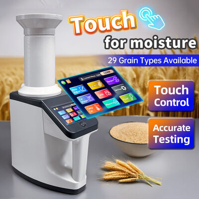 Smart Touch Screen Grain Moisture Tester, Tests 29 Kinds of Grains, Touch Control Grain Moisture Meter