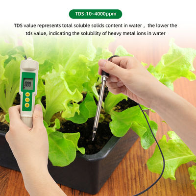 Portable Soil Moisture Tester Accurate Measurement Tool for Agriculture Gardening Landscaping and Environmental Monitoring
