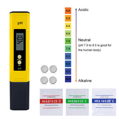 Drinking Water 16.00ph Calibrating Digital PH Meter