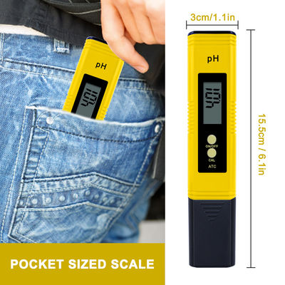 Drinking Water 16.00ph Calibrating Digital PH Meter