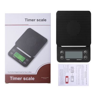 19.5cm Long ABS LCD Pocket Coffee Weighing Scale