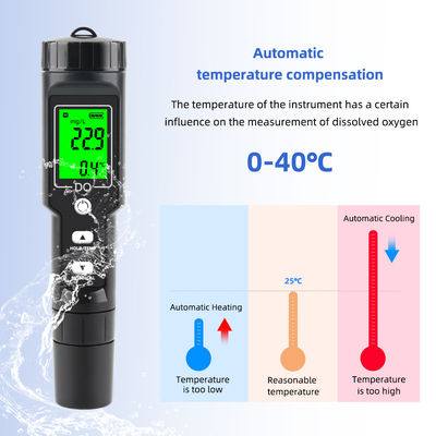 Aquaculture 30.0mg/L Waterproof Dissolved Oxygen Meter