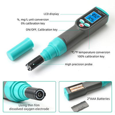 Anti Impact 16.5mg/L ATC Digital Dissolved Oxygen Meter