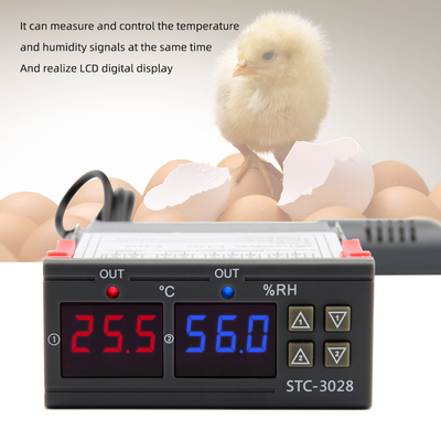 Temperature Humidity Control Digital Thermometer Hygrometer AC 110V 220V