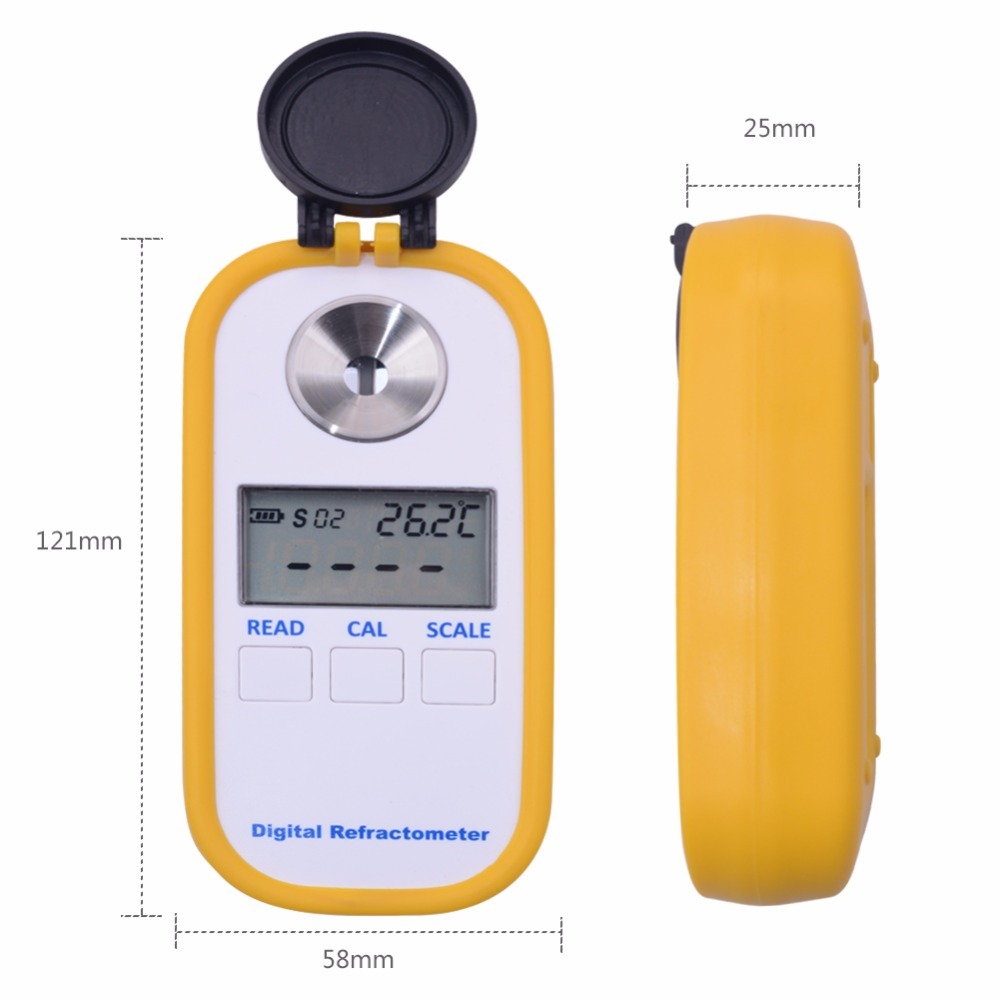 Freezing Point Reader Digital Freezing Point Refractometer for Antifreeze Testing