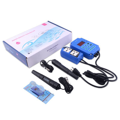 Digital 2-in-1 pH ORP Controller with Replaceable BNC Electrodes and 110V/220V Power Relay Output for Aquarium Hydroponics Pool Spa