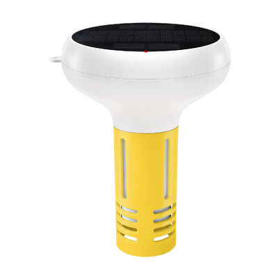 Wifi 7-in-1 Floating Waterproof Chlorometer With Smart Hub Salt/EC/TDS/ORP&Temp USB Solar Powered pH Meter  for Swimming Pools