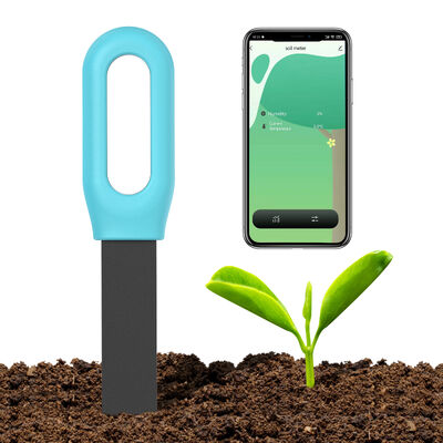 Wireless ZigBee Smart Soil Moisture Temperature Monitor for Plants App Controlled
