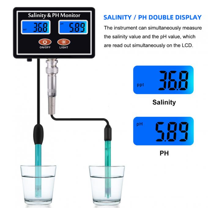 Milwaukee PH55 PRO Waterproof 2-in-1 PH Tester With Thermometer And Replaceable Probe